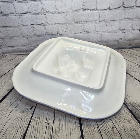 Vintage Fruit Platter Made by La Compagnia dei decori in Italy - Picture 7 of 8